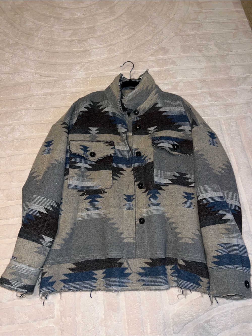 Boho Aztec shacket - Picture 2 of 3